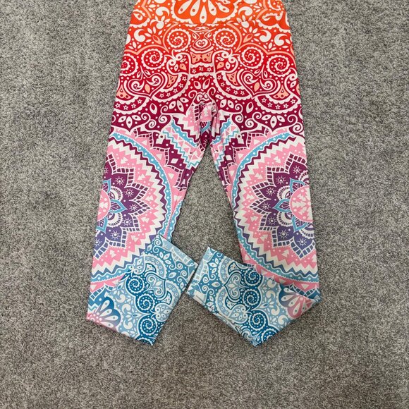 Women's Brand New WOT Colorful Mandela Leggings Size S - Picture 3 of 7